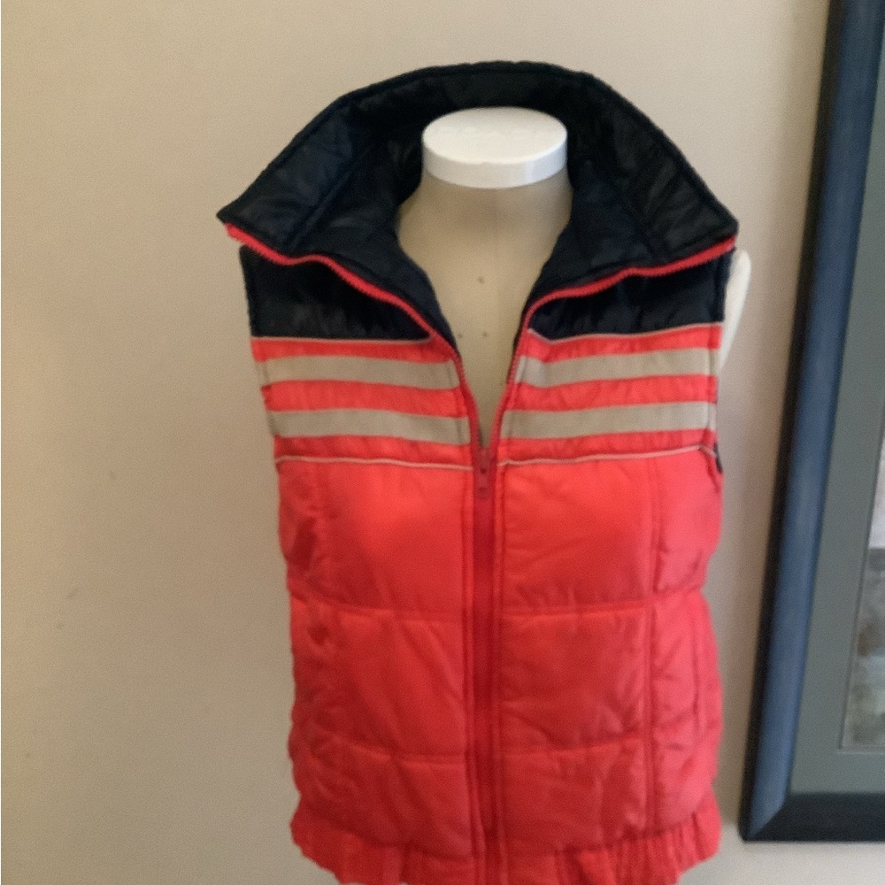 Alpine Ski puffer vest. Medium. Vintage